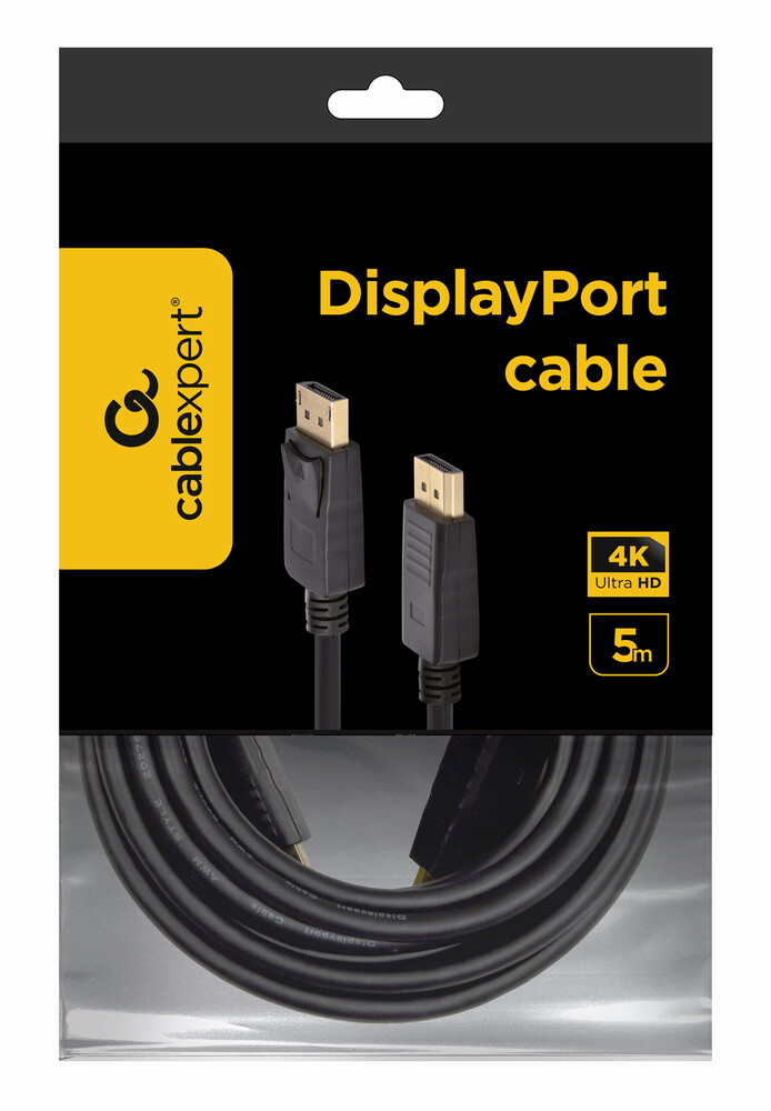 Gembird CC-DP2-5M DisplayPort kabel Zwart - Afbeelding 3