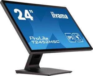 iiyama ProLite T2452MSC-B1 computer monitor 60,5 cm (23.8") 1920 x 1080 Pixels Full HD LCD Touchscreen Multi-gebruiker Zwart