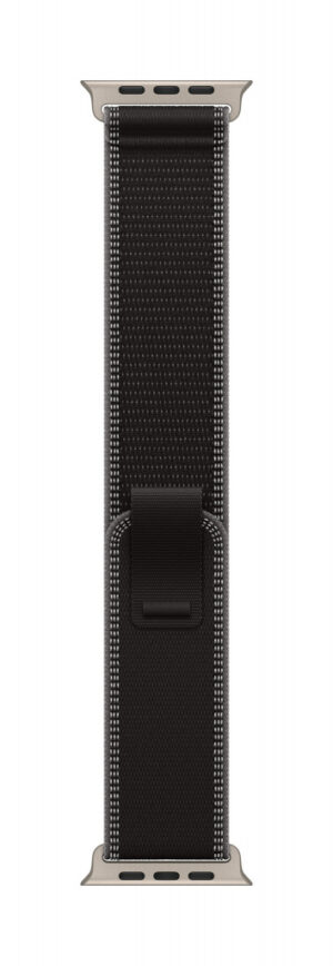 Apple MFT84ZM/A slimme draagbare accessoire Band Zwart, Houtskool Titanium, Polyester, Spandex, Nylon