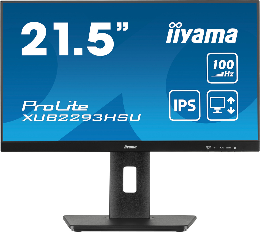 iiyama ProLite XUB2293HSU-B7 computer monitor 54,6 cm (21.5") 1920 x 1080 Pixels Full HD LED Zwart - Afbeelding 2