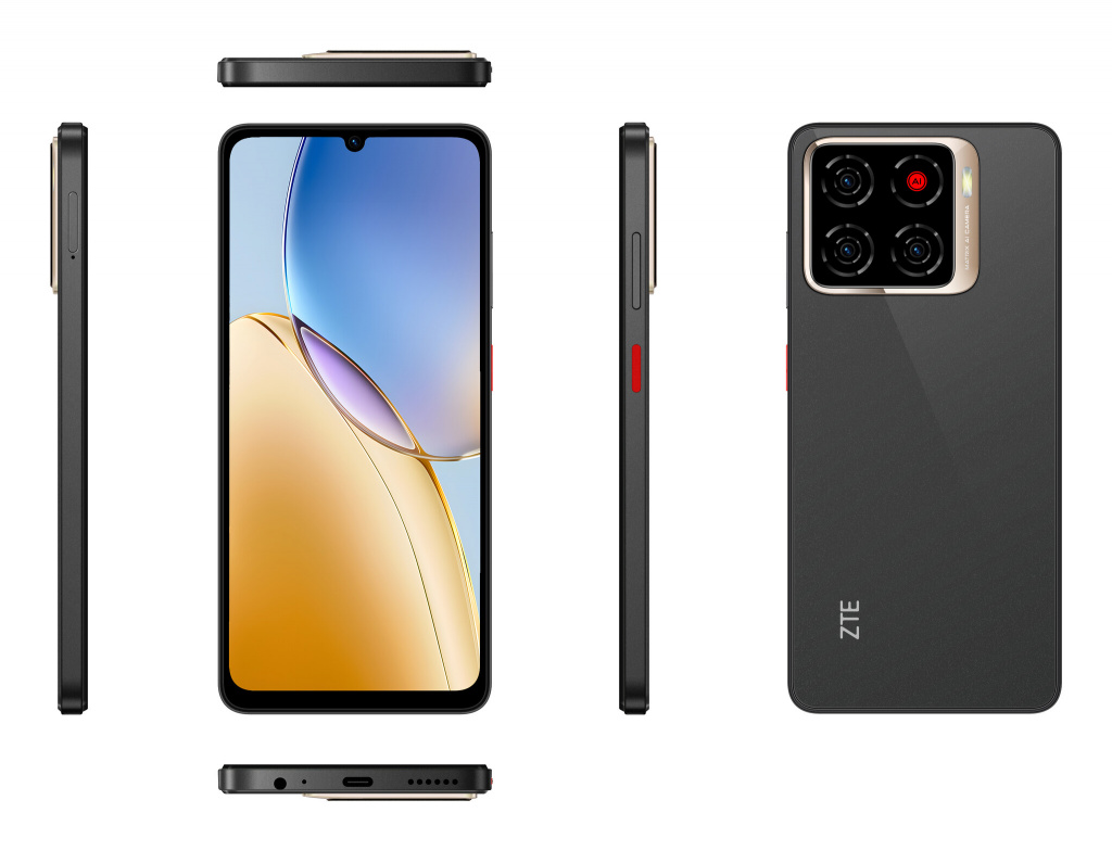 ZTE Blade A56 17,1 cm (6.75") Dual SIM Android 15 4G USB Type-C 4 GB 128 GB 5000 mAh Zwart - Afbeelding 5