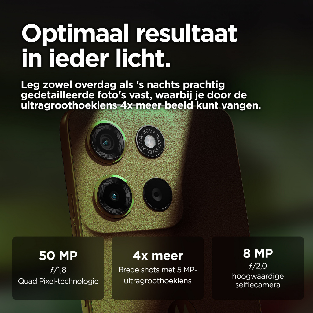 Motorola moto g15 power 17,1 cm (6.72") Dual SIM Android 15 4G USB Type-C 8 GB 256 GB 6000 mAh Groen - Afbeelding 7