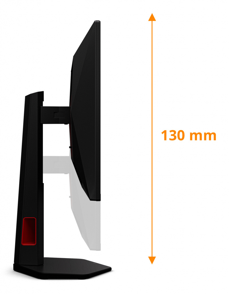 AOC G4 25G4KUR computer monitor 62,2 cm (24.5") 1920 x 1080 Pixels Full HD LED Zwart, Rood - Afbeelding 4