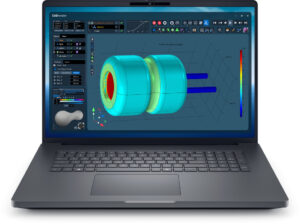 DELL Pro Max 18 Plus MB18250 Intel Core Ultra 7 265HX Mobiel werkstation 45,7 cm (18") Quad HD+ 32 GB DDR5-SDRAM 1 TB SSD NVIDIA