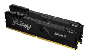 Kingston Technology FURY Beast 32GB 3200MT/s DDR4 CL16 DIMM (Kit van 2) Black