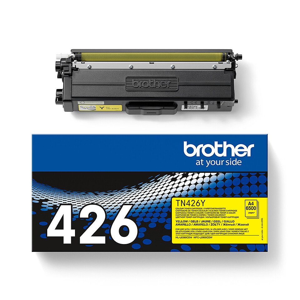 Brother TN-426Y tonercartridge 1 stuk(s) Origineel Geel - Afbeelding 4