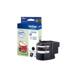 Brother LC22UBK inktcartridge 1 stuk(s) Origineel Hoog (XL) rendement Zwart