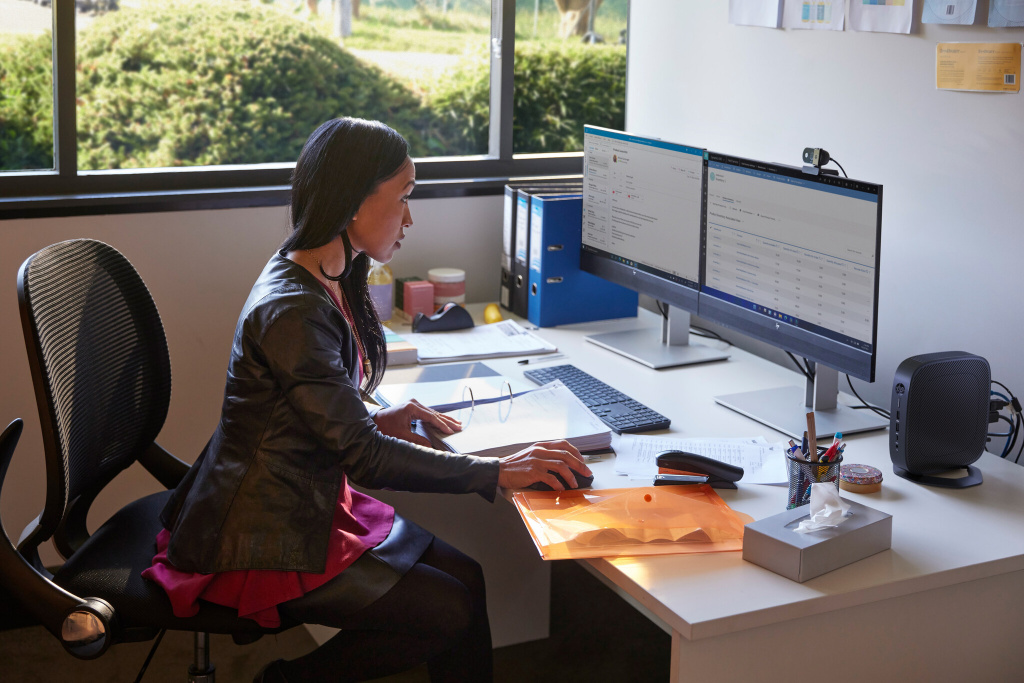 HP Pro t550 2 GHz ThinPro 1,3 kg Zwart J6412 - Afbeelding 8