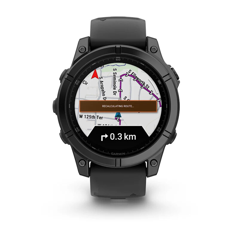 Garmin Fenix E 3,3 cm (1.3") AMOLED 47 mm Digitaal 416 x 416 Pixels Touchscreen Zwart Wifi GPS - Afbeelding 10