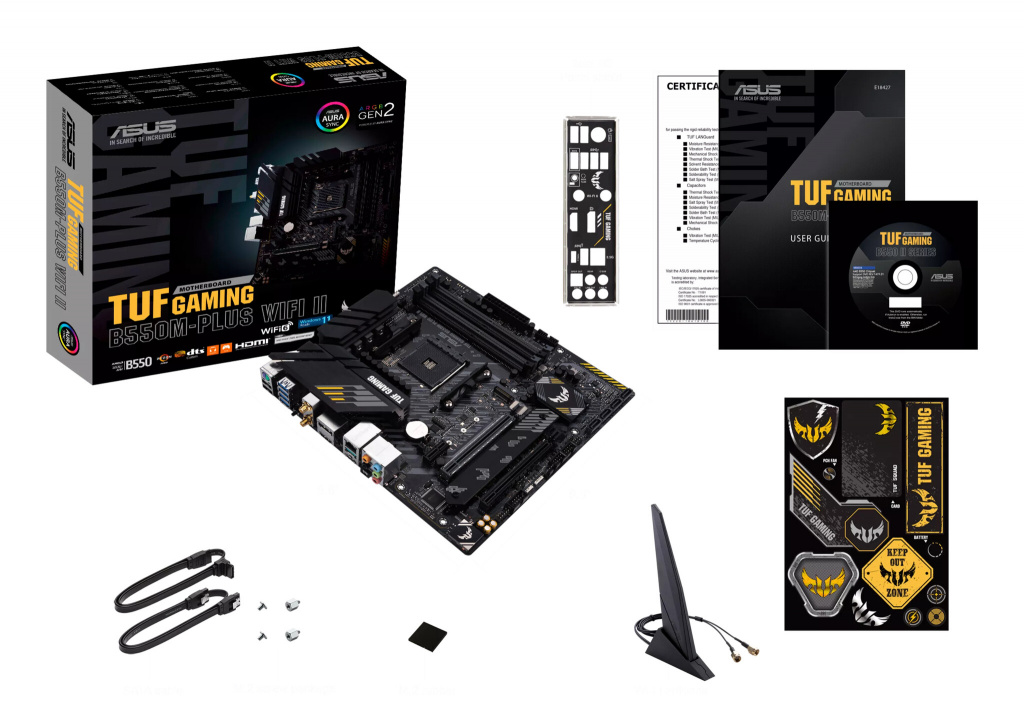 ASUS TUF GAMING B550M-PLUS WIFI II AMD B550 Socket AM4 micro ATX - Afbeelding 8