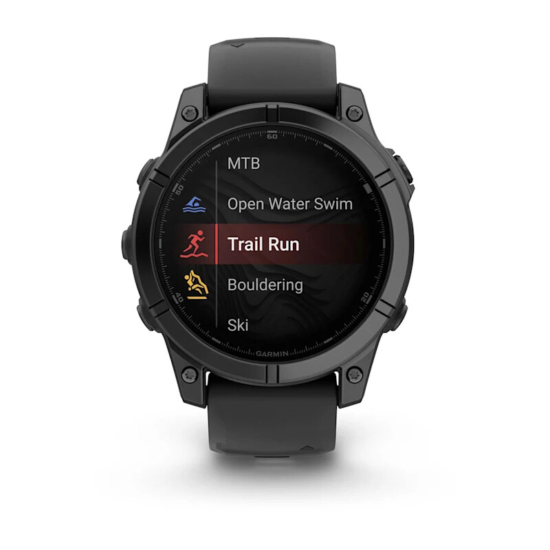 Garmin Fenix E 3,3 cm (1.3") AMOLED 47 mm Digitaal 416 x 416 Pixels Touchscreen Zwart Wifi GPS - Afbeelding 5