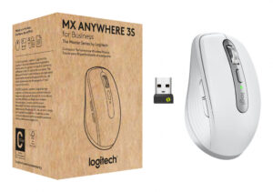 Logitech MX Anywhere 3S for Business muis Kantoor Rechtshandig RF-draadloos + Bluetooth Laser 8000 DPI
