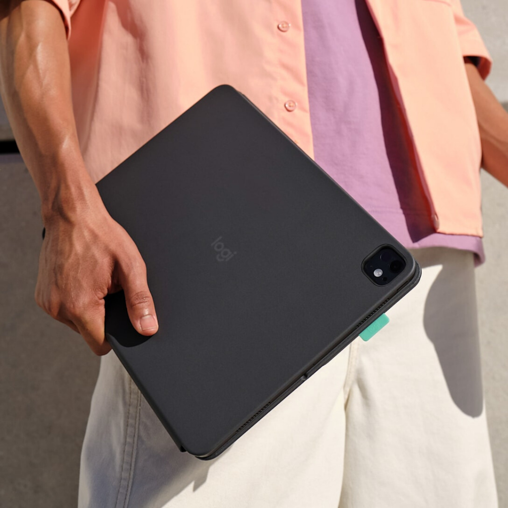 Logitech Flip Folio QWERTZ Zwitsers Bluetooth Grafiet - Afbeelding 3