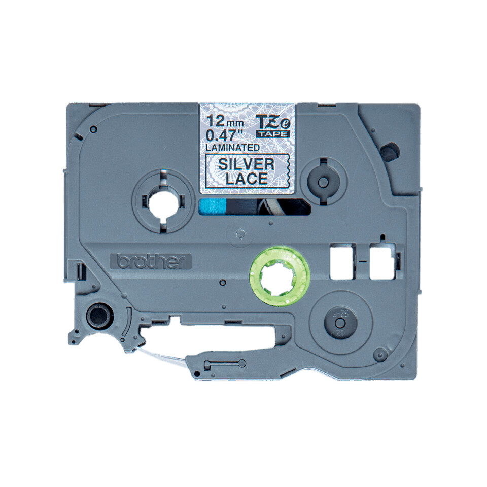 Brother TZE-MPSL31 labelprinter-tape Zwart op zilver - Afbeelding 2