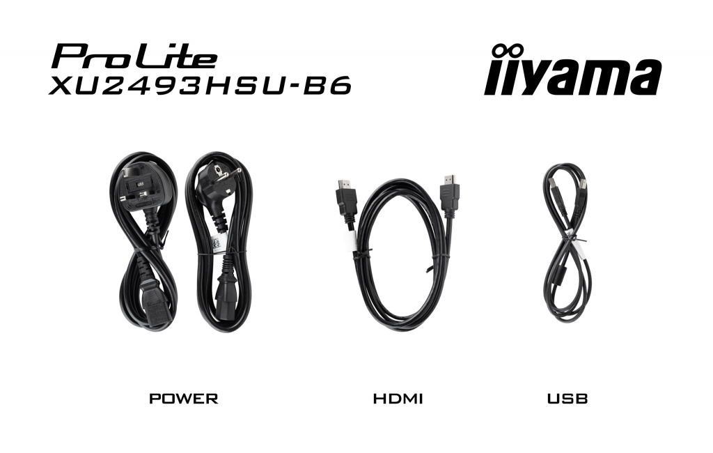 iiyama ProLite XU2493HSU-B7 computer monitor 60,5 cm (23.8") 1920 x 1080 Pixels Full HD LED Zwart - Afbeelding 12