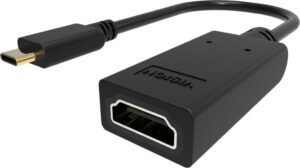 Vision TC-USBCHDMI/BL video kabel adapter USB Type-C HDMI Type A (Standaard) Zwart