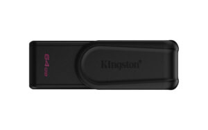 Kingston Technology DataTraveler 64GB Portable USB 3.2 Gen 1 Exodia S (Black/Black)