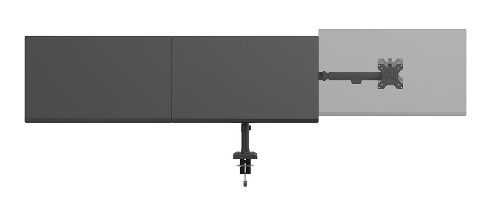 Neomounts DS60-600BL3 Monitorarm 10-27" - Quick-fix - 180°-stop - Afbeelding 6