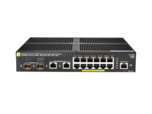 Hewlett Packard Enterprise Aruba 2930F 12G PoE+ 2G/2SFP+ Managed L3 Gigabit Ethernet (10/100/1000) Power over Ethernet (PoE) 1U