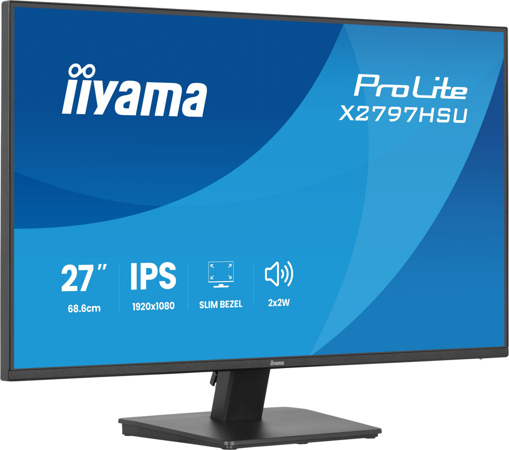 iiyama ProLite X2797HSU-B1 computer monitor 68,6 cm (27") 1920 x 1080 Pixels Full HD LED Zwart - Afbeelding 2