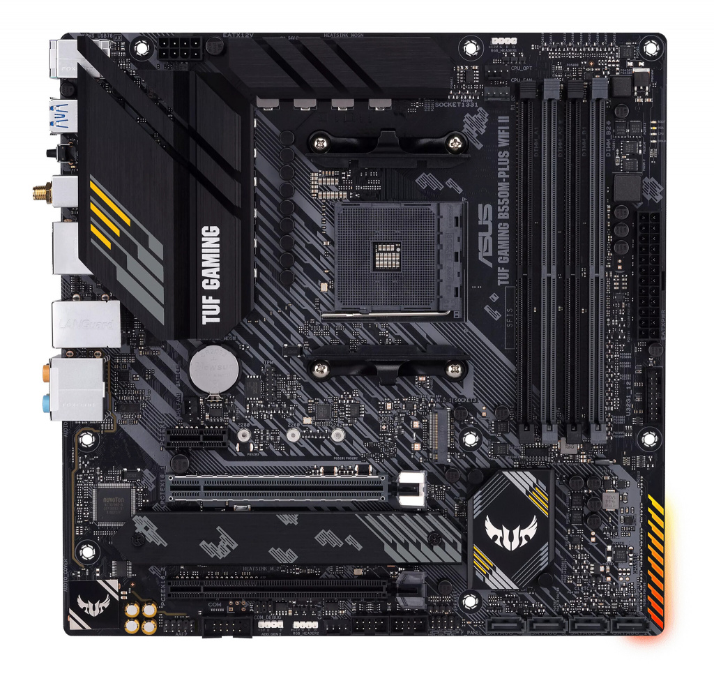 ASUS TUF GAMING B550M-PLUS WIFI II AMD B550 Socket AM4 micro ATX - Afbeelding 2