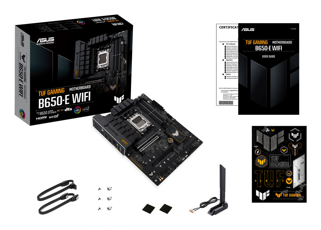 ASUS TUF GAMING B650-E WIFI AMD B650 Socket AM5 ATX - Afbeelding 12