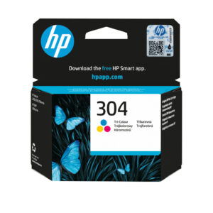 HP 304 originele drie-kleuren inktcartridge
