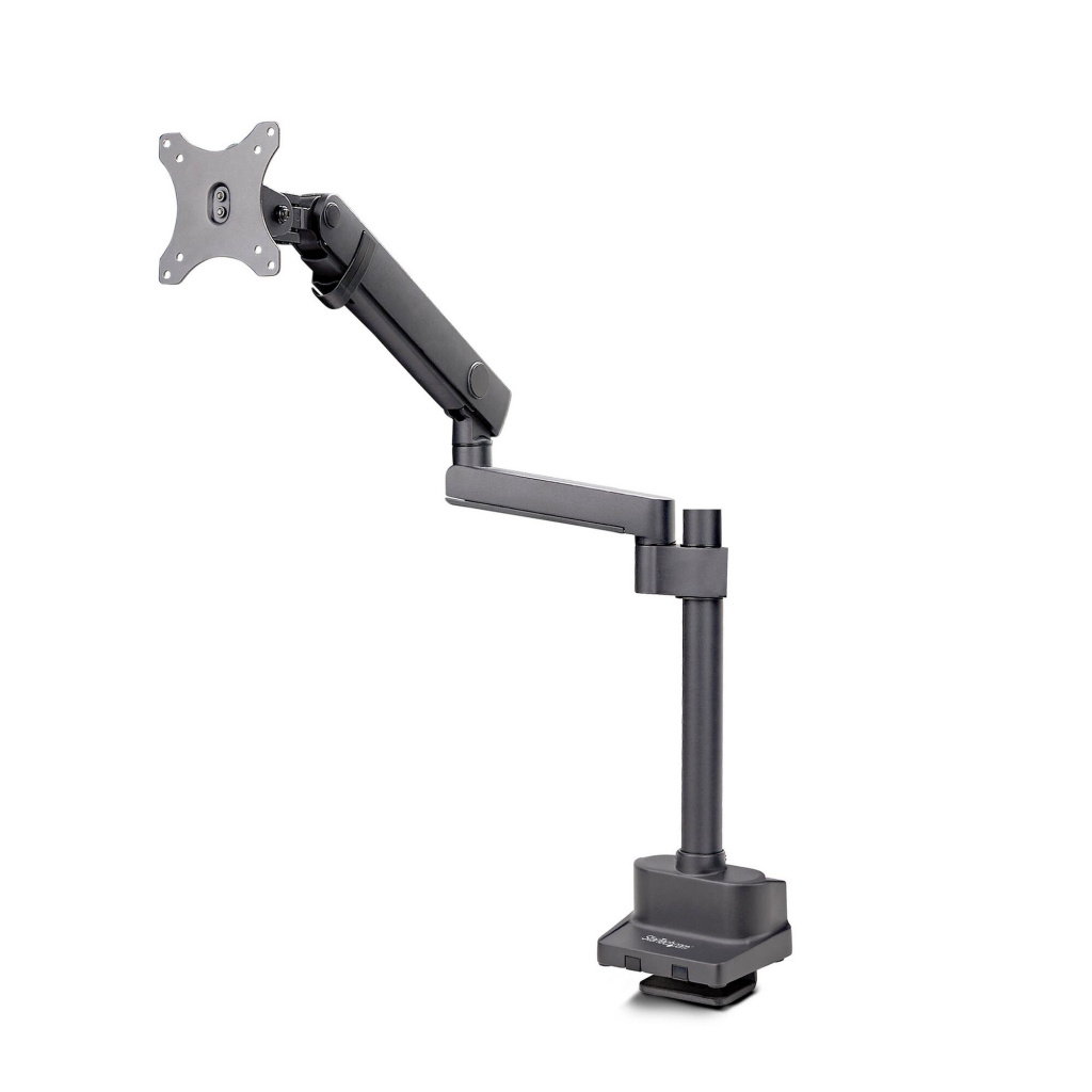 StarTech.com Monitor Arm voor Bureau, Tot 40inch Scherm/8kg, Mechanische Veerarm, C-Klem/Doorvoertule, Top-Down Installatie, Afs