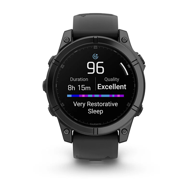 Garmin Fenix E 3,3 cm (1.3") AMOLED 47 mm Digitaal 416 x 416 Pixels Touchscreen Zwart Wifi GPS - Afbeelding 8