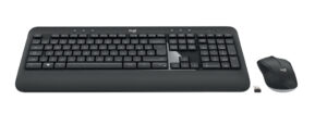 Logitech 920-008683 toetsenbord Inclusief muis Universeel RF Draadloos QWERTY Scandinavisch Zwart, Wit