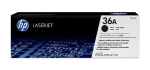 HP 36A originele zwarte LaserJet tonercartridge