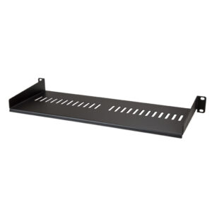 StarTech.com 1U Server Rack Schap - Universele Geventileerde Rack Mount Cantilever Shelf voor 19" Netwerk Kast & Apparatuur - He