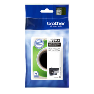 Brother LC3233BK inktcartridge 1 stuk(s) Origineel Normaal rendement Zwart