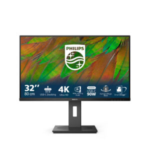 Philips 3000 series 32B1U3900/00 computer monitor 80 cm (31.5") 3840 x 2160 Pixels 4K Ultra HD LCD Zwart