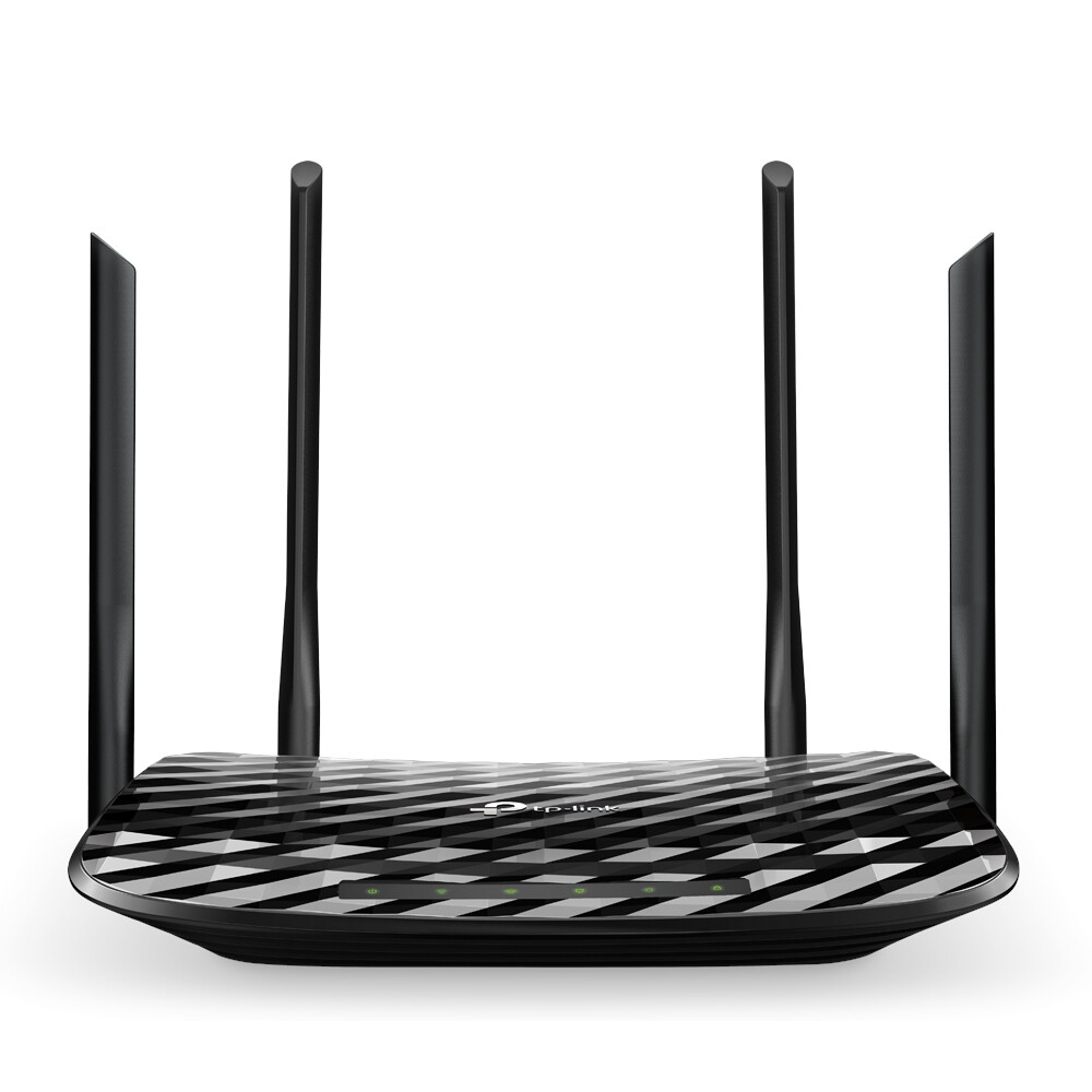 TP-Link Archer C6 draadloze router Gigabit Ethernet Dual-band (2.4 GHz / 5 GHz) Zwart - Afbeelding 2