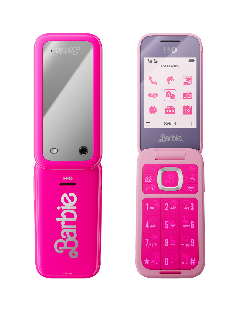 HMD Barbie Phone 7,11 cm (2.8") 125 g Roze Basistelefoon - Afbeelding 2