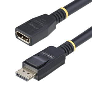 StarTech.com 3m DisplayPort 1.4 Verlengkabel, DP 1.4 Port Saver Kabel, 8K 60Hz/4K 144Hz, DP Male naar Female, DisplayPort Extens