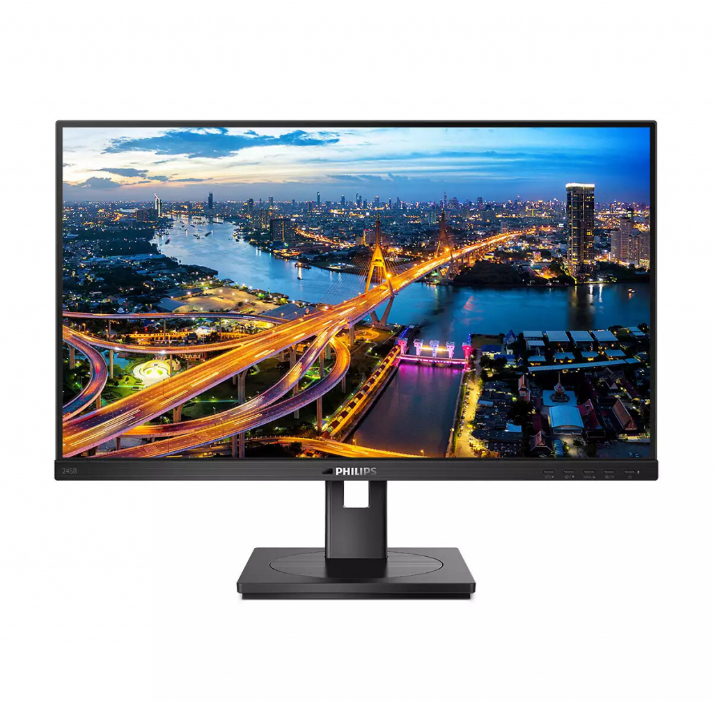 Philips B Line 245B1/00 computer monitor 60,5 cm (23.8") 2560 x 1440 Pixels Quad HD LED Zwart - Afbeelding 2