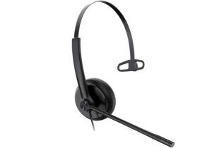 Yealink YHS34 Headset Bedraad Hoofdband Oproepen/muziek Zwart