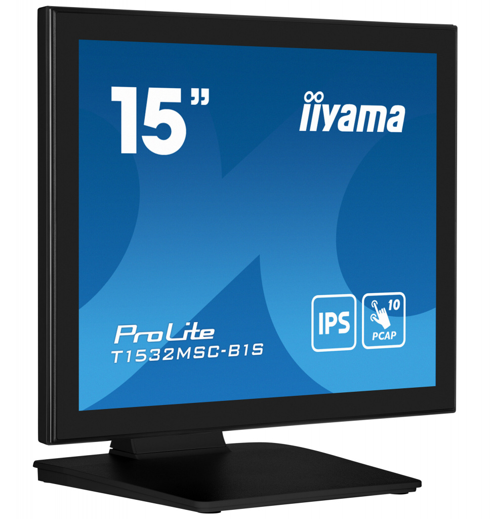 iiyama ProLite T1532MSC-B1S computer monitor 38,1 cm (15") 1024 x 768 Pixels XGA LCD Touchscreen Zwart - Afbeelding 7