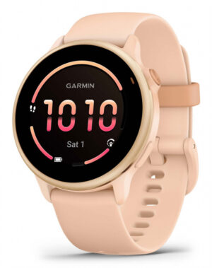 Garmin vívoactive 6 3,05 cm (1.2") AMOLED 42 mm Digitaal 390 x 390 Pixels Touchscreen Roze Wifi GPS