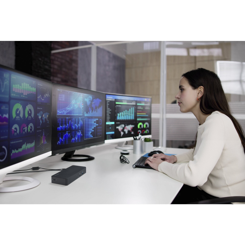 Kensington SD4843P EQ USB-C 10Gbps Triple Video Driverless Dock - Afbeelding 3