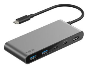 Belkin Connect USB Type-C 5000 Mbit/s Grijs