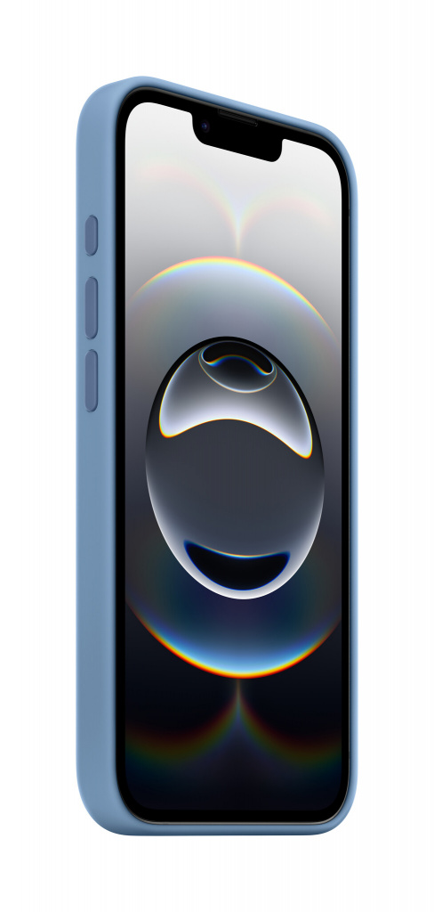 Apple Siliconenhoesje voor iPhone 16e - Winterblauw