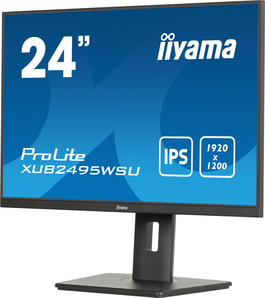 iiyama ProLite XUB2495WSU-B7 computer monitor 61,2 cm (24.1") 1920 x 1200 Pixels WUXGA LED Zwart - Afbeelding 7