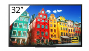 Sony FW-32BZ30J1 beeldkrant Digitale signage flatscreen 81,3 cm (32") LCD Wifi 300 cd/m² 4K Ultra HD Zwart Type processor