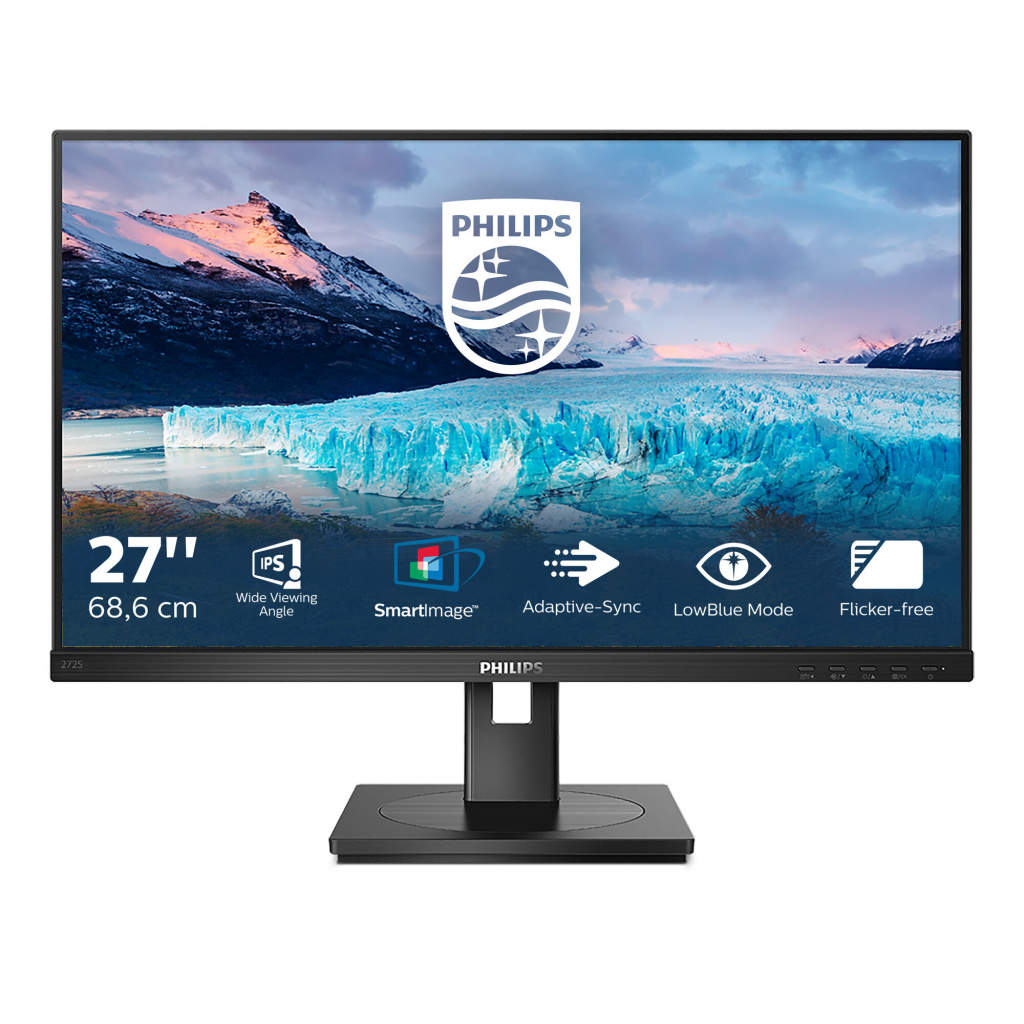 Philips S Line 272S1AE/00 computer monitor 68,6 cm (27") 1920 x 1080 Pixels Full HD LCD Zwart - Afbeelding 2