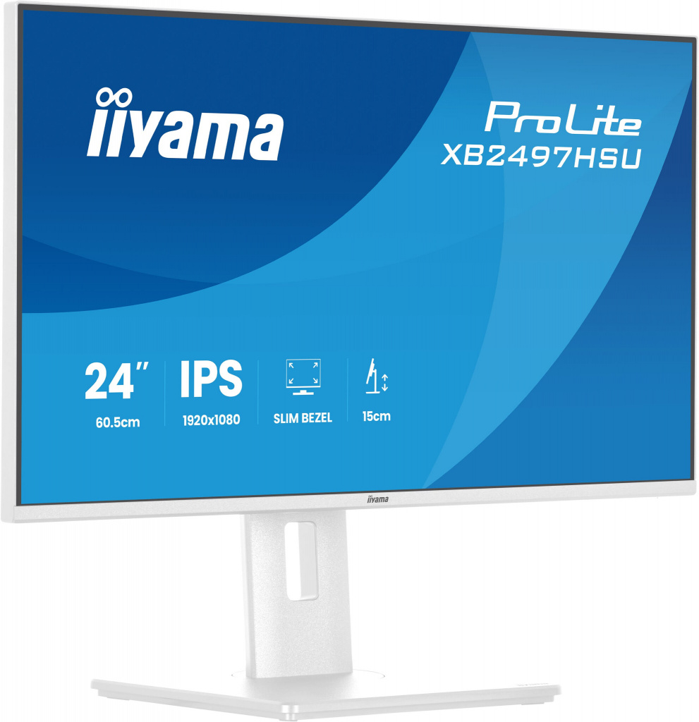 iiyama ProLite XB2497HSU-W1 computer monitor 60,5 cm (23.8") 1920 x 1080 Pixels Full HD LED Wit - Afbeelding 4