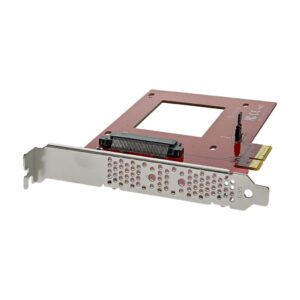 StarTech.com U.2 naar PCIe adapter voor 2.5" U.2 NVMe SSD SFF-8639 x4 PCI Express 3.0