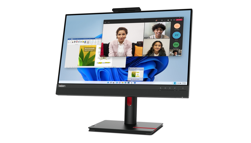 Lenovo ThinkCentre Tiny-In-One 24 Gen 5 LED display 60,5 cm (23.8") 1920 x 1080 Pixels Full HD Touchscreen Zwart - Afbeelding 12